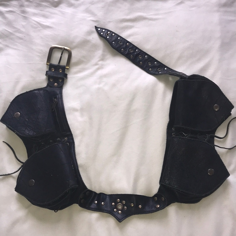 Beautiful black utility belt